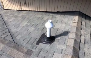 Roof Pipe - Exhaust or vent from roof.